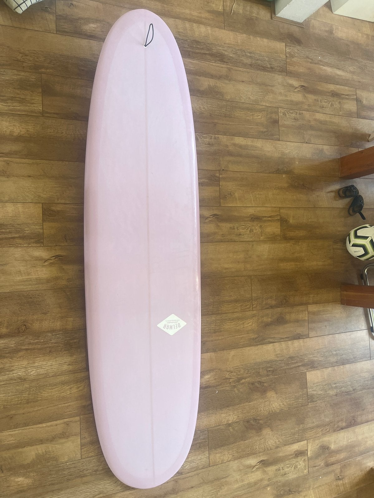 Delmar surfboards mini noserider singlefin - 6’8, Ophalen, Zo goed als nieuw, Longboard, Met vinnen