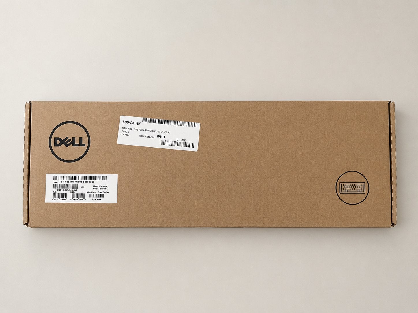 Dell KB216 USB Toetsenbord – Nieuw in doos, Computers en Software, Nieuw, Ophalen of Verzenden, Qwerty, Numeriek gedeelte