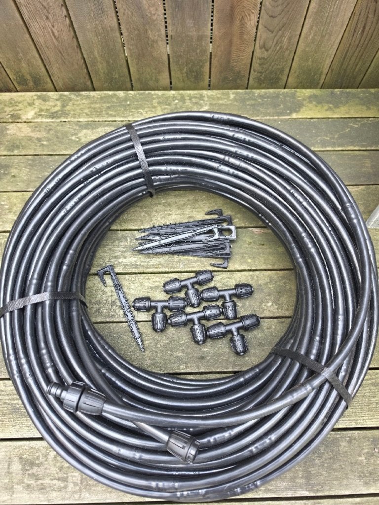 Complete Set Druppelslang 100 Meter 16 mm, Ophalen of Verzenden, Nieuw