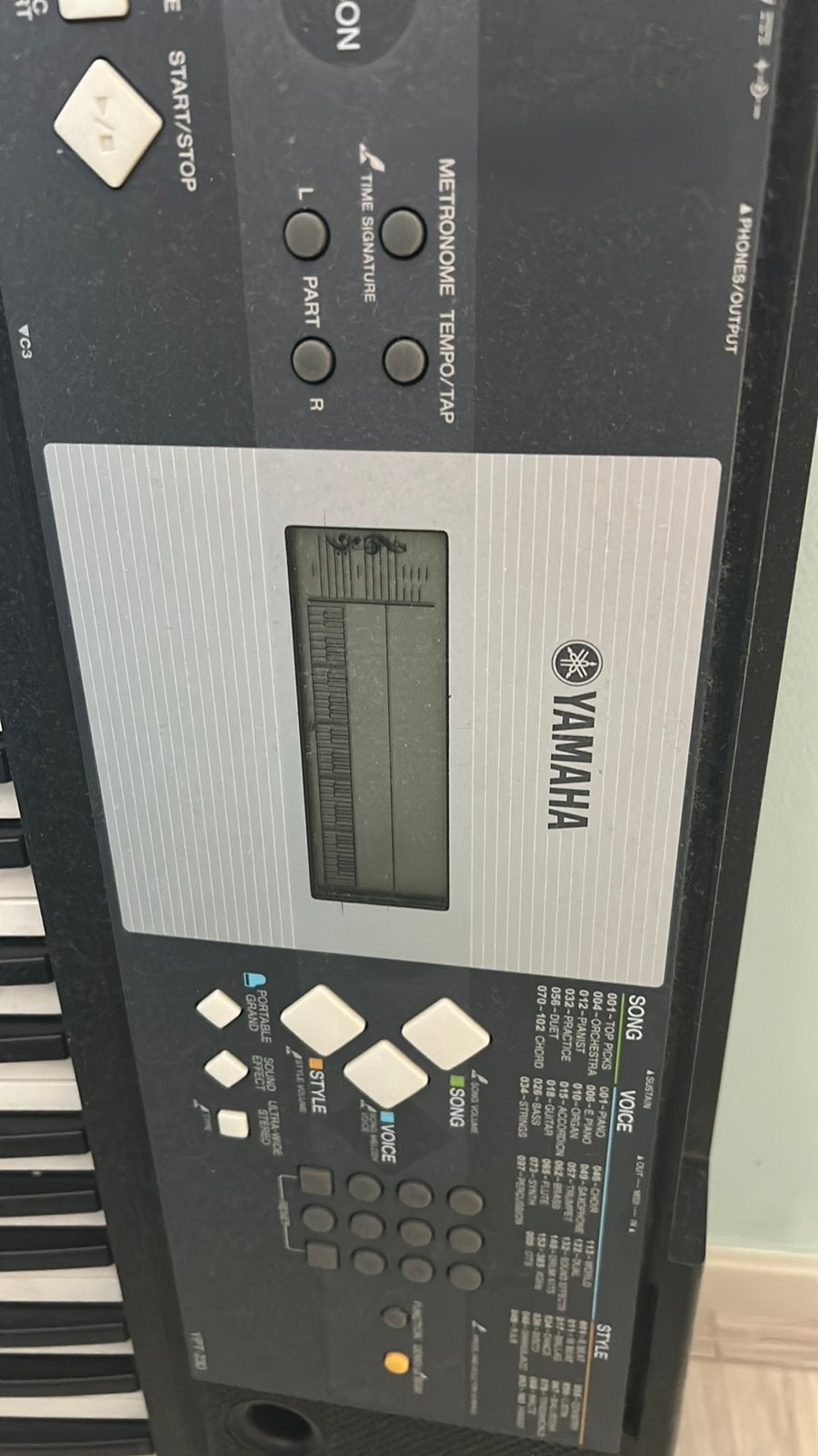 Yamaha keyboard, Muziek en Instrumenten, Ophalen, 61 toetsen, Yamaha, Zo goed als nieuw