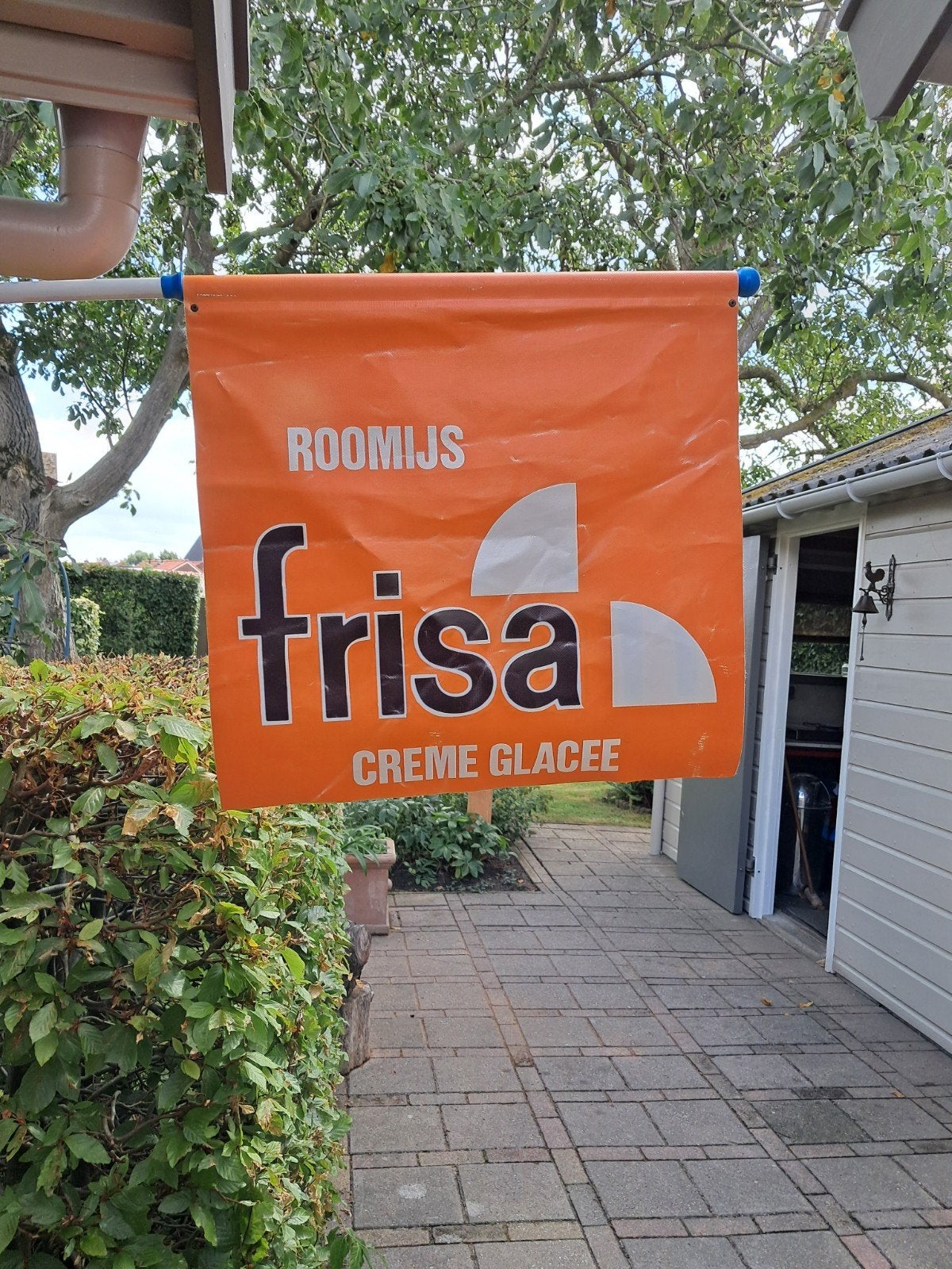vintage vlag Frisa, Ophalen of Verzenden, Gebruikt