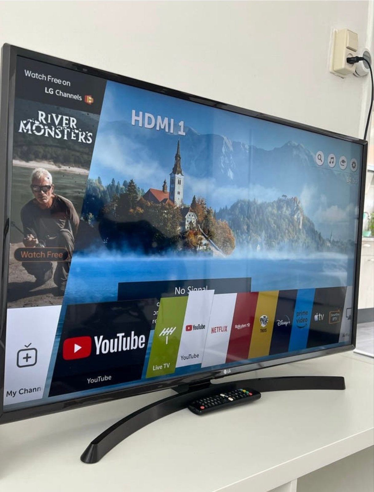 LG 43UK6400PLF Smart TV - 4K UHD LED, Ophalen, LED, Zo goed als nieuw, 100 cm of meer