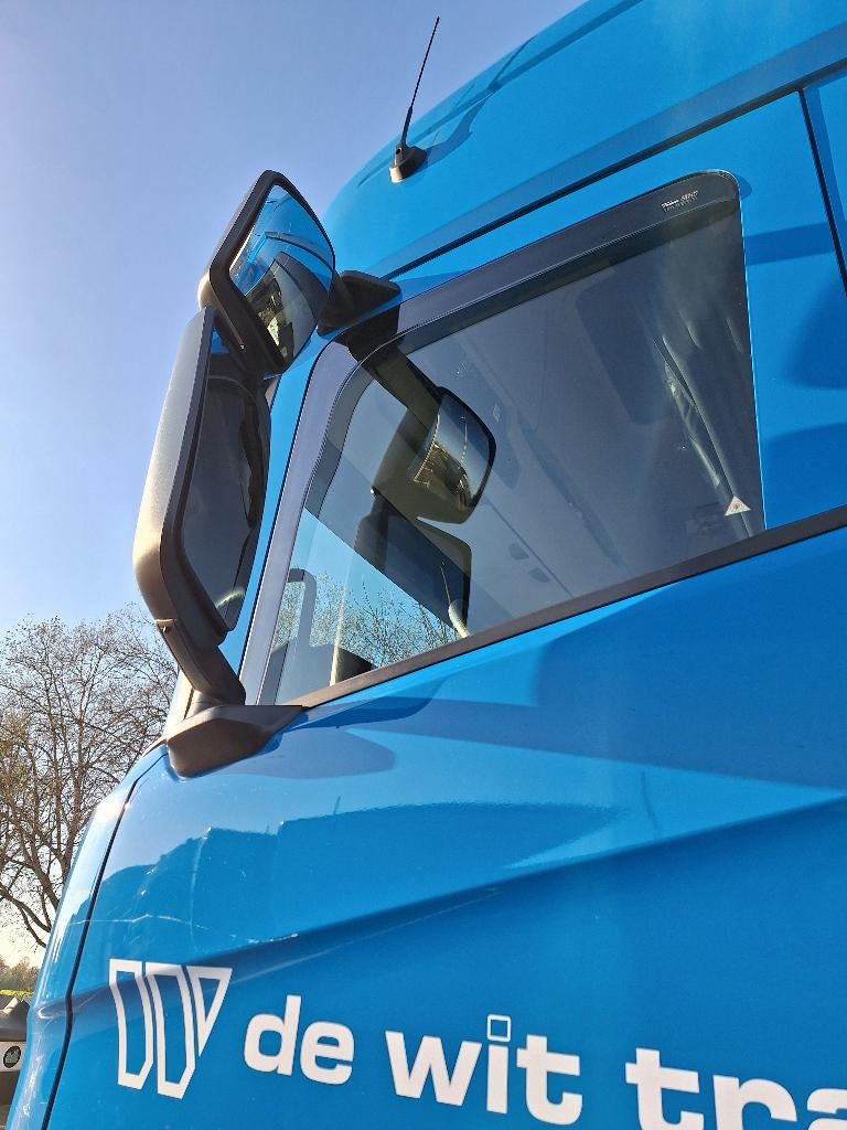 Scania zijwindschermen raamkappen spoilers licht getint pasv, Ophalen of Verzenden, Nieuw