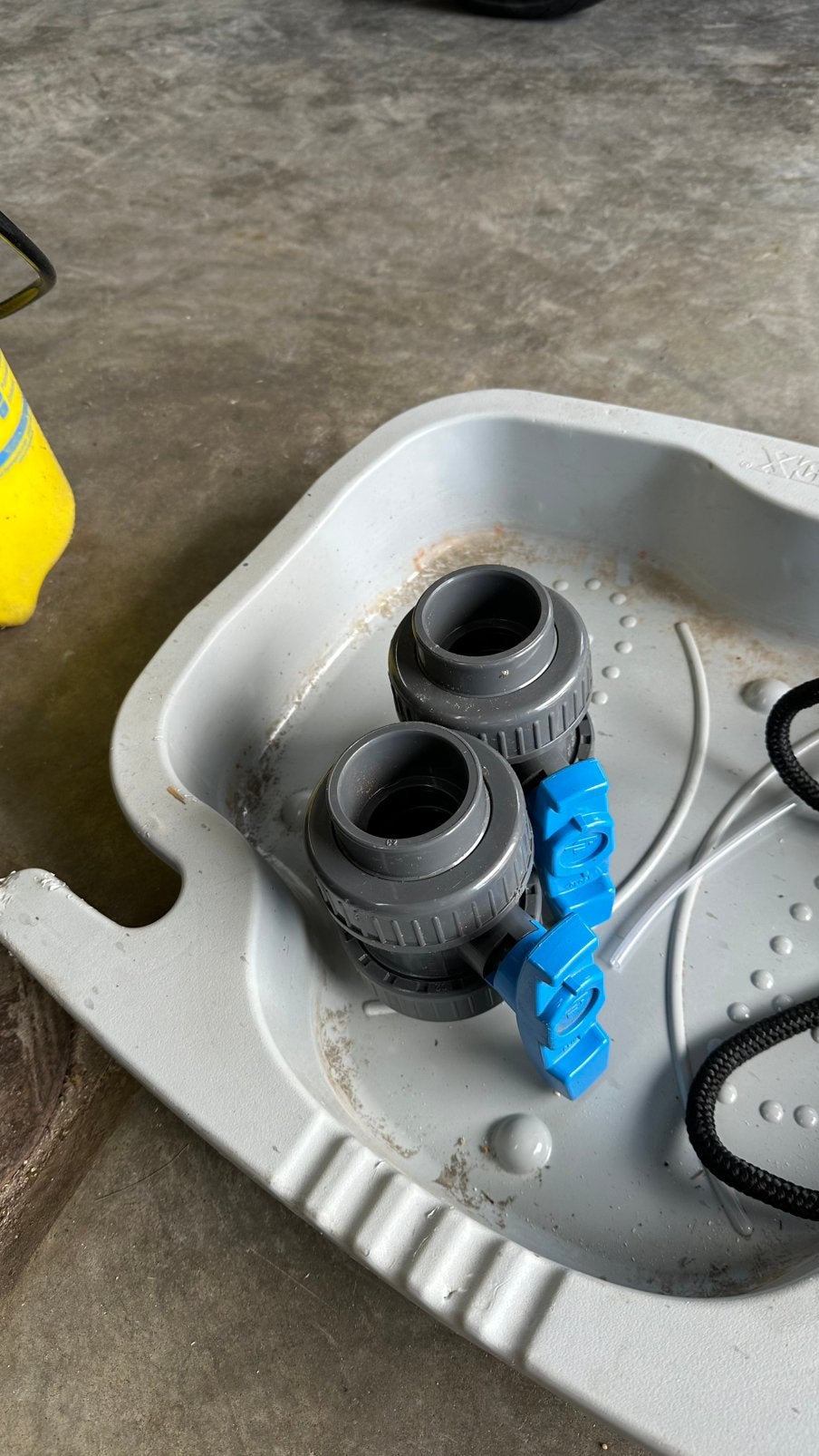 PVC Afsluiter Hogedruk, Ophalen, Pvc, Nieuw, Minder dan 2 meter