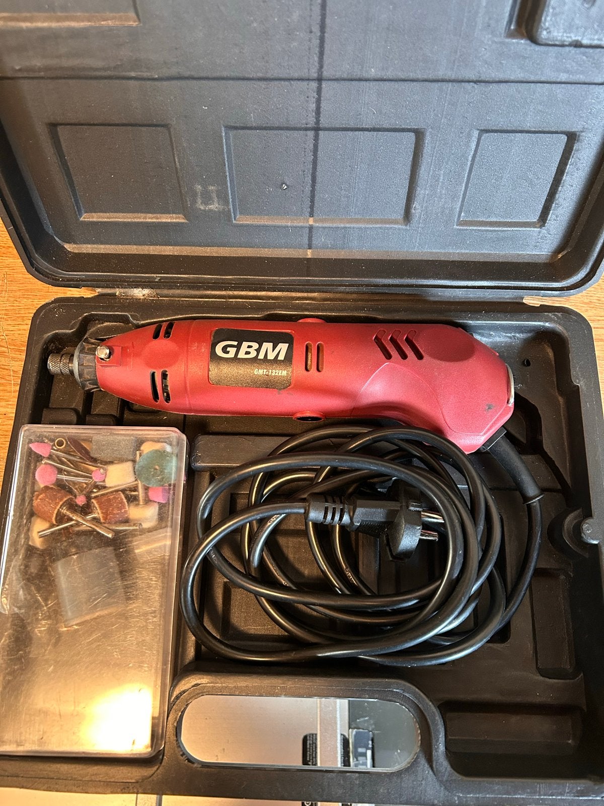 GBM Multitool met accessoires en koffer, Ophalen of Verzenden, Gebruikt, Multitool, Overige merken