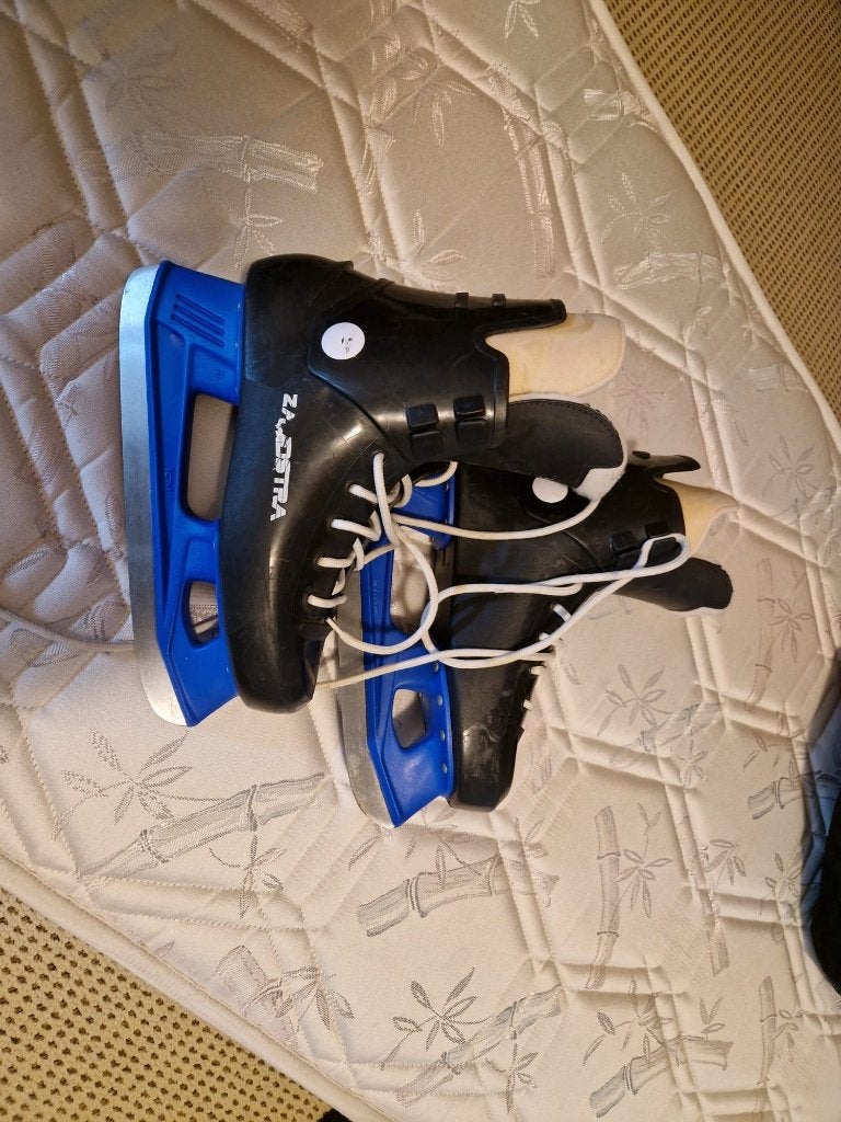 Schaatsen, Ophalen, IJshockeyschaatsen, Gebruikt, Zandstra