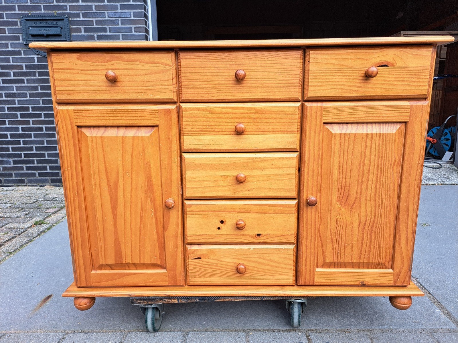 grenen ladekast dressoir commode gratis bezorging regio, R.kooij65@gmail.com, Gebruikt, 100 tot 150 cm, 5 laden of meer