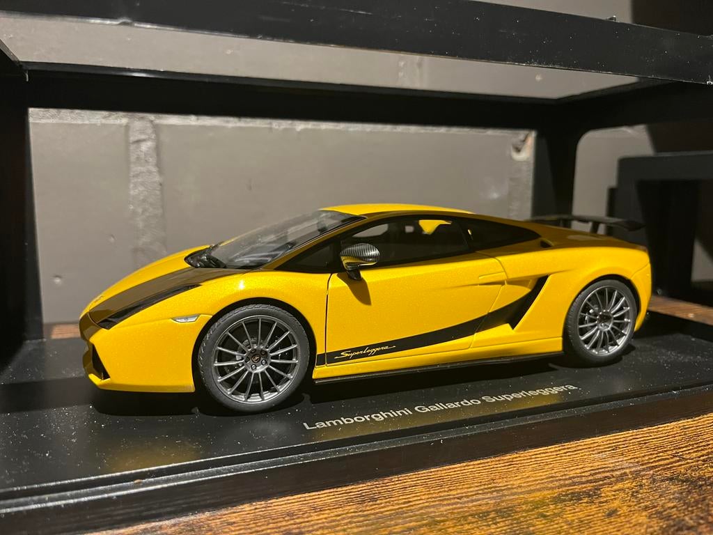 Autoart Lamborghini Gallardo Superleggera, Ophalen of Verzenden, Zo goed als nieuw, Autoart