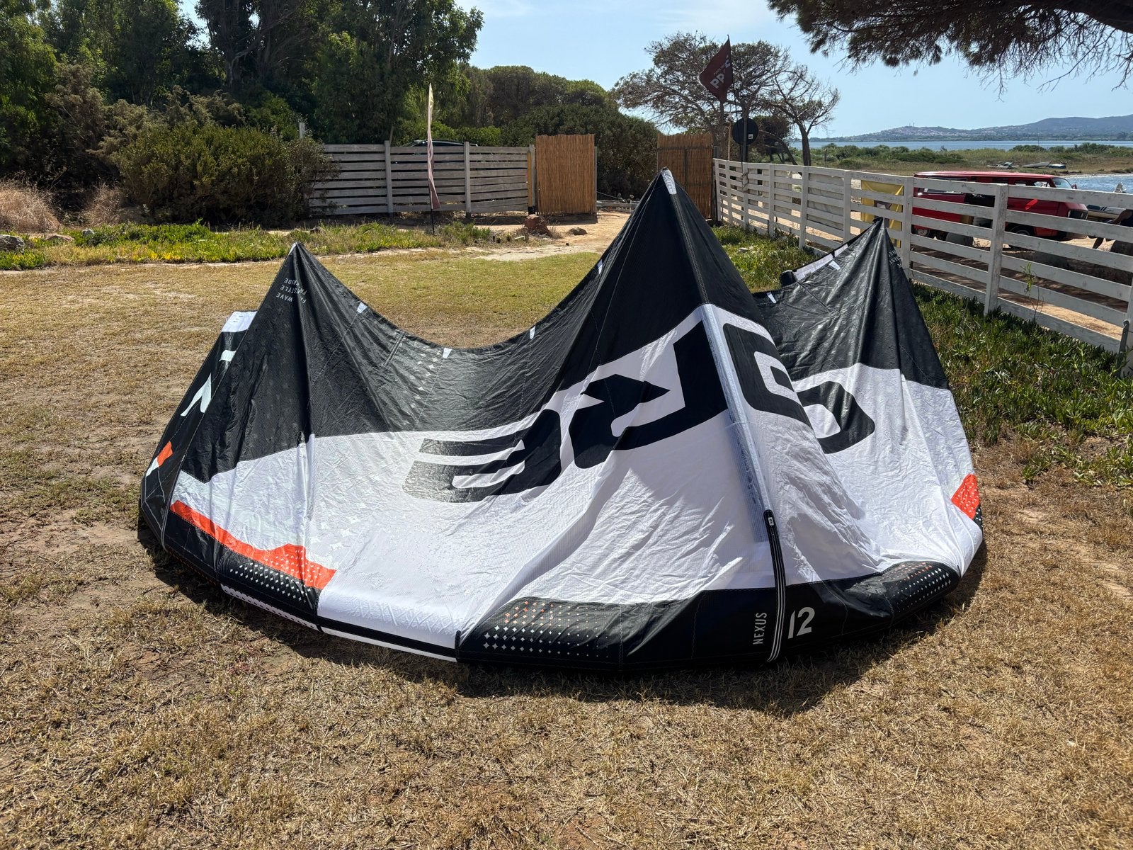 Core Nexus 2 12m² kitesurf kite, Watersport en Boten, Geen board, Ophalen of Verzenden, Gebruikt, 12 m²