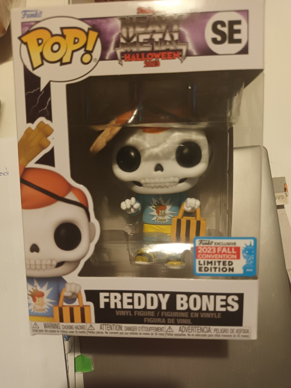 Funko Pop! Freddy Bones Halloween 2023 Fall Convention, Ophalen of Verzenden, Nieuw