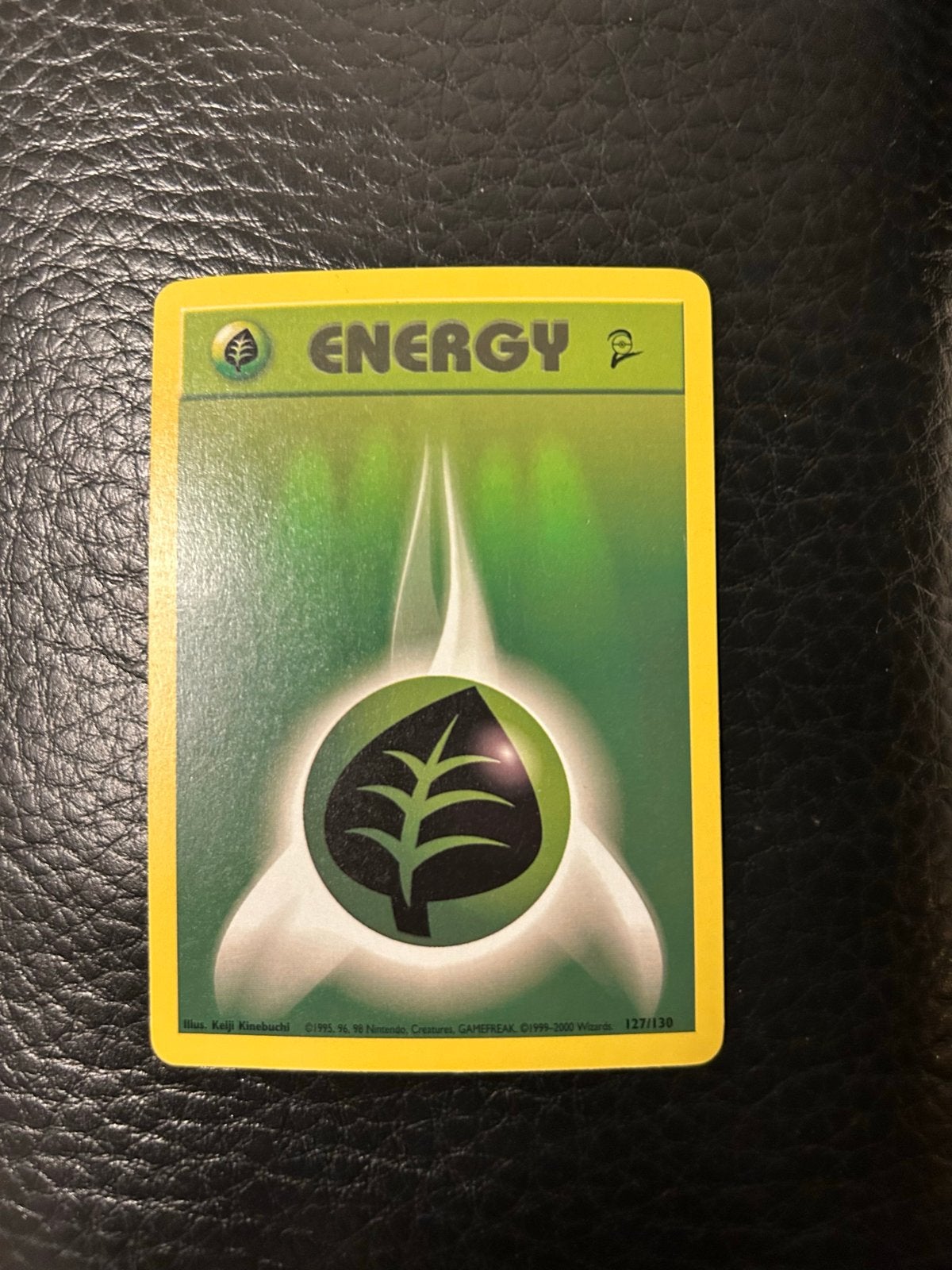Pokémon Energy Kaart - Gras Energie 127/130, Ophalen of Verzenden, Gebruikt, Losse kaart