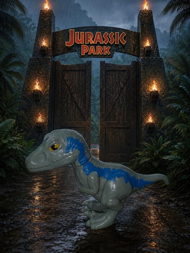 Jurrassic World Blue Raptor baby uitgave 2020, Verzamelen, Ophalen of Verzenden, Zo goed als nieuw, Film, Actiefiguur of Pop