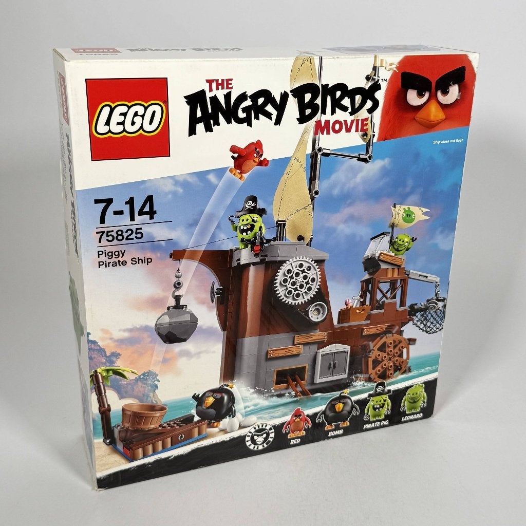 LEGO The Angry Birds Movie 75825 Piggy Pirate Ship – Nieuw, Overige thema's, Lego, Nieuw, Ophalen of Verzenden