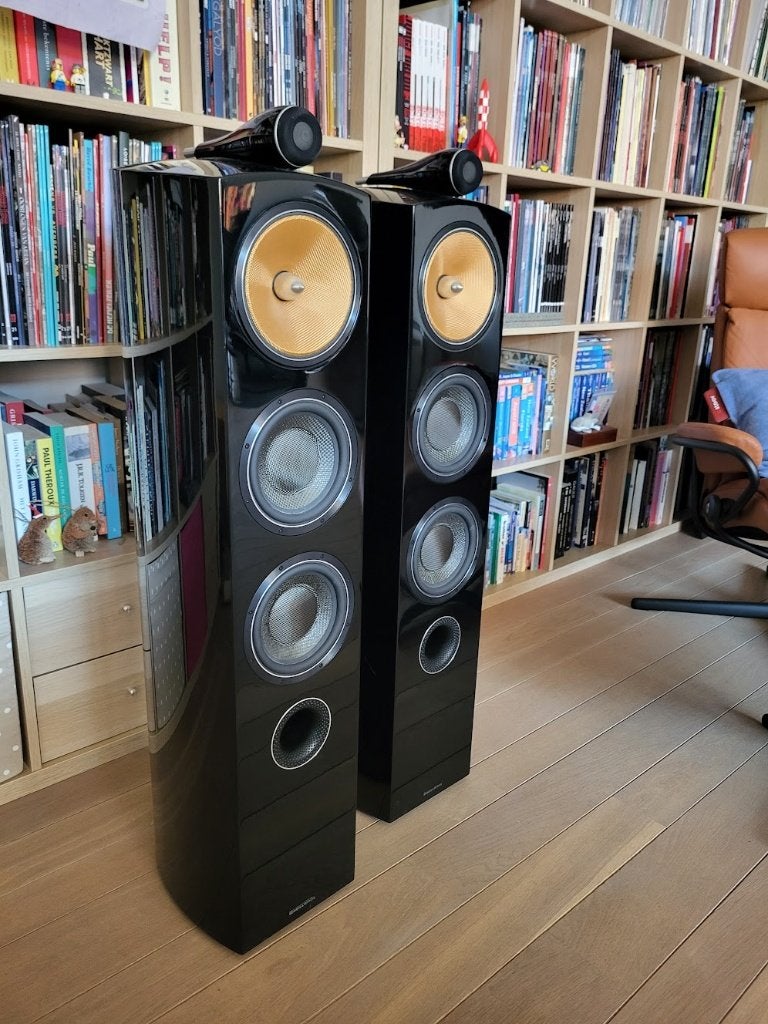 Bowers & Wilkins 804 D2 in gloss black, Audio, Tv en Foto, Vloerstaande luidspreker, Zo goed als nieuw, Bowers & Wilkins (B&W)