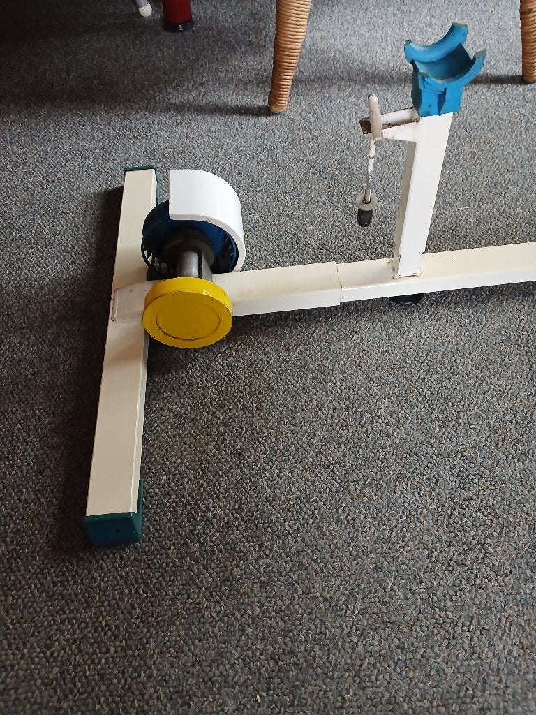 Tacx fietstrainer met voorvorksteun, Fietsen en Brommers, Ophalen, Gebruikt, Overige merken