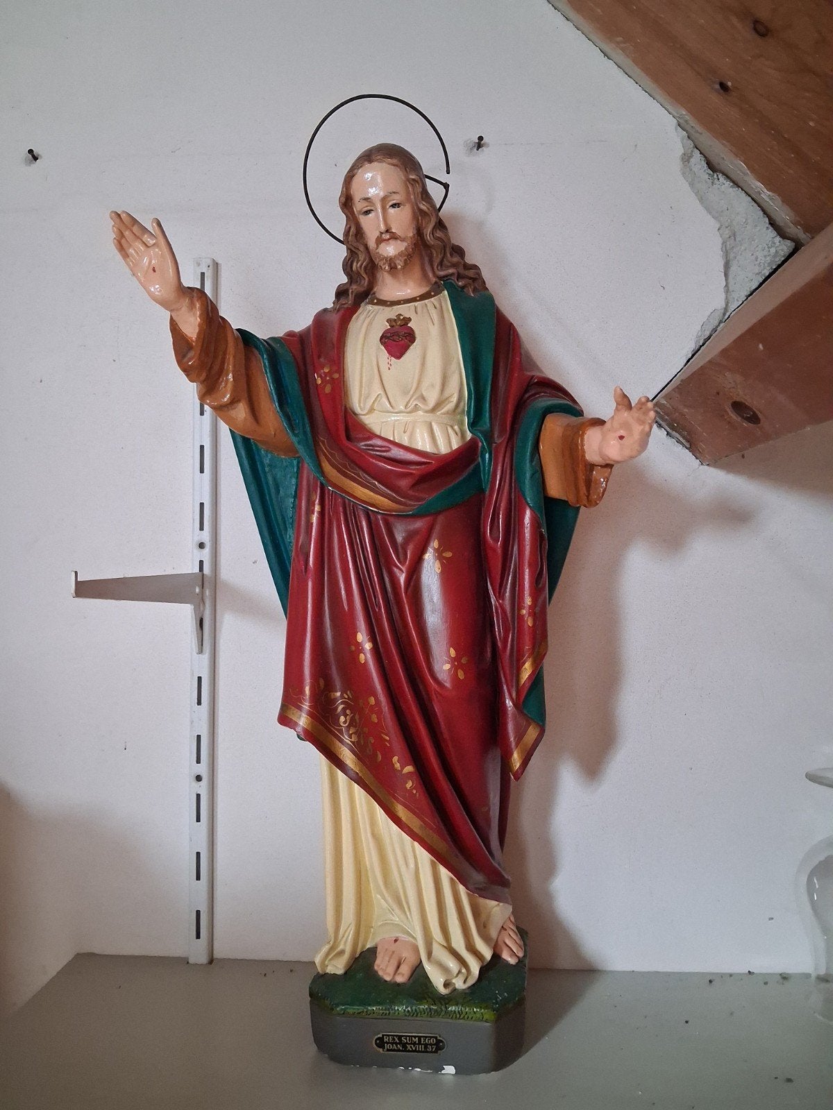 heilig hart beeld, Antiek en Kunst, Antiek | Religie, Ophalen