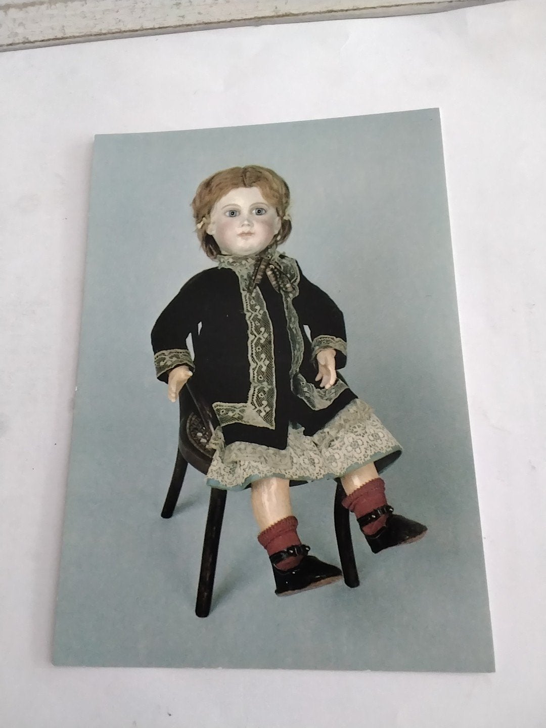 Ansichtkaart Antieke Bécassine pop - Bébé Schmitt 1875, Ophalen of Verzenden