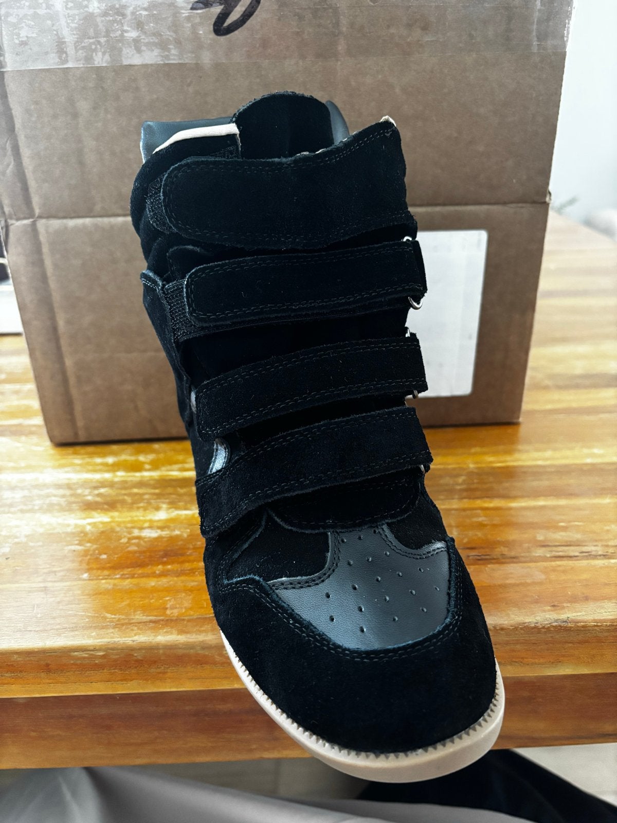 Isabel Marant Wedge Sneakers maat 39 - Nieuw & Ongedragen, Ophalen of Verzenden, Nieuw, Zwart, Sneakers of Gympen