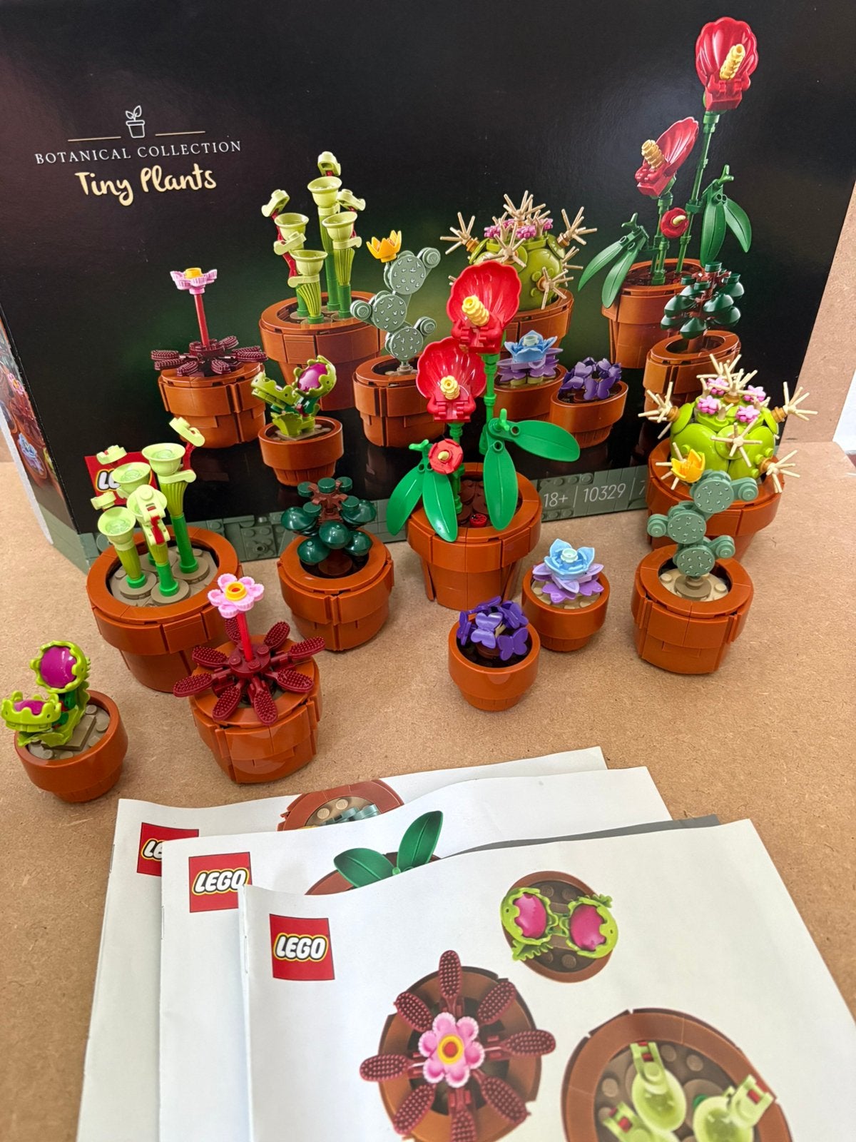 LEGO Icons Miniplantjes 10329, Ophalen of Verzenden, Zo goed als nieuw