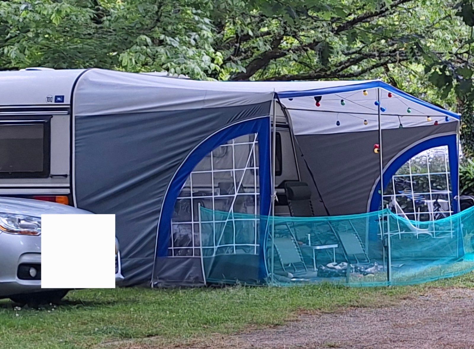 Luifel caravan omloopmaat 7.  Gebruikt maar in goede staat., Ophalen, Gebruikt, Tot en met 2