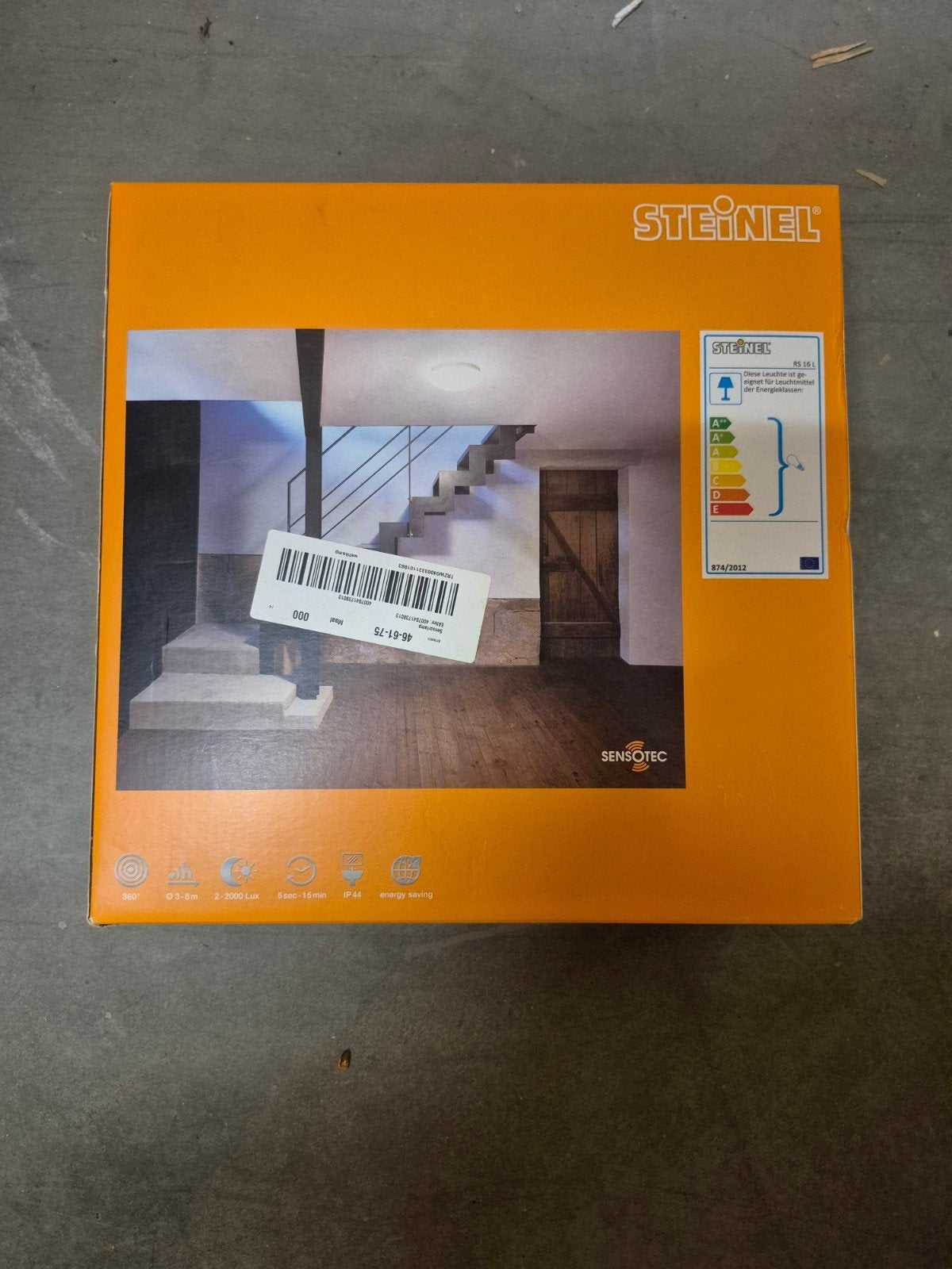 Steinel Plafondlamp met sensor - Nieuw, Ophalen of Verzenden, Nieuw, Plafondlamp, LED