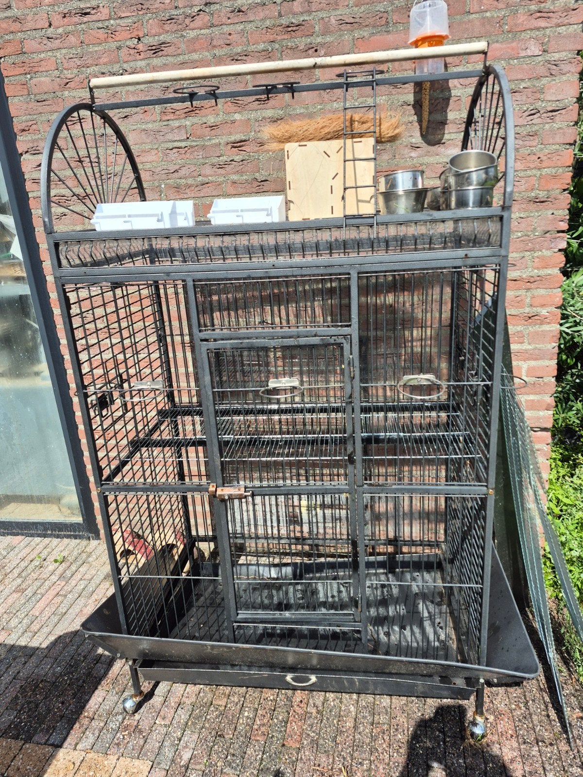 div vogelbenodigheden, Ophalen, Metaal, Broedkooi of Kweekkooi