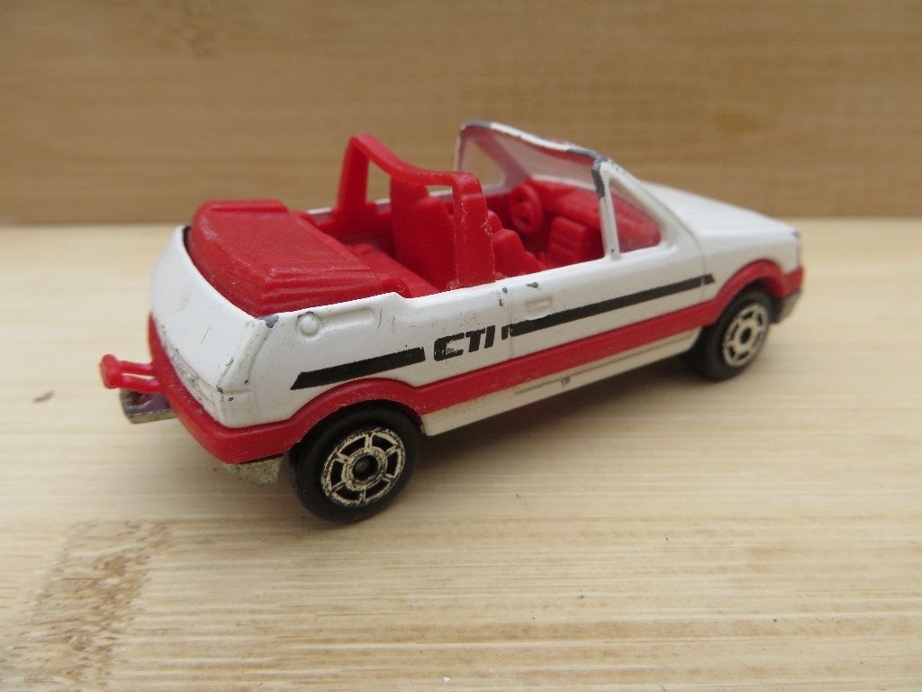 Majorette Peugeot 205 GTI Cabriolet, Ophalen of Verzenden, Gebruikt, Auto