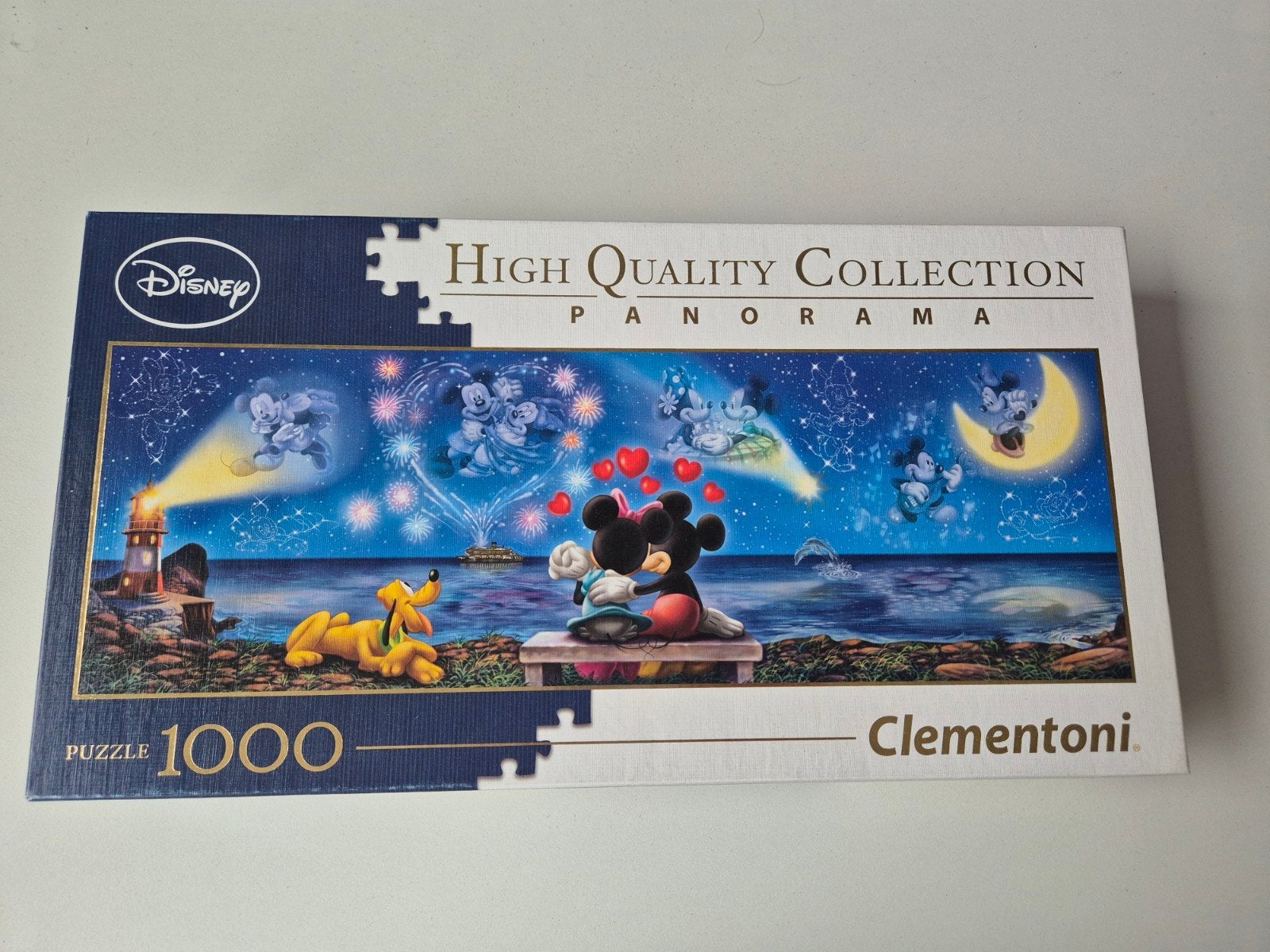 Disney Mickey & Minnie Panorama Legpuzzel 1000 stu, Hobby en Vrije tijd, Denksport en Puzzels, Ophalen of Verzenden, Nieuw