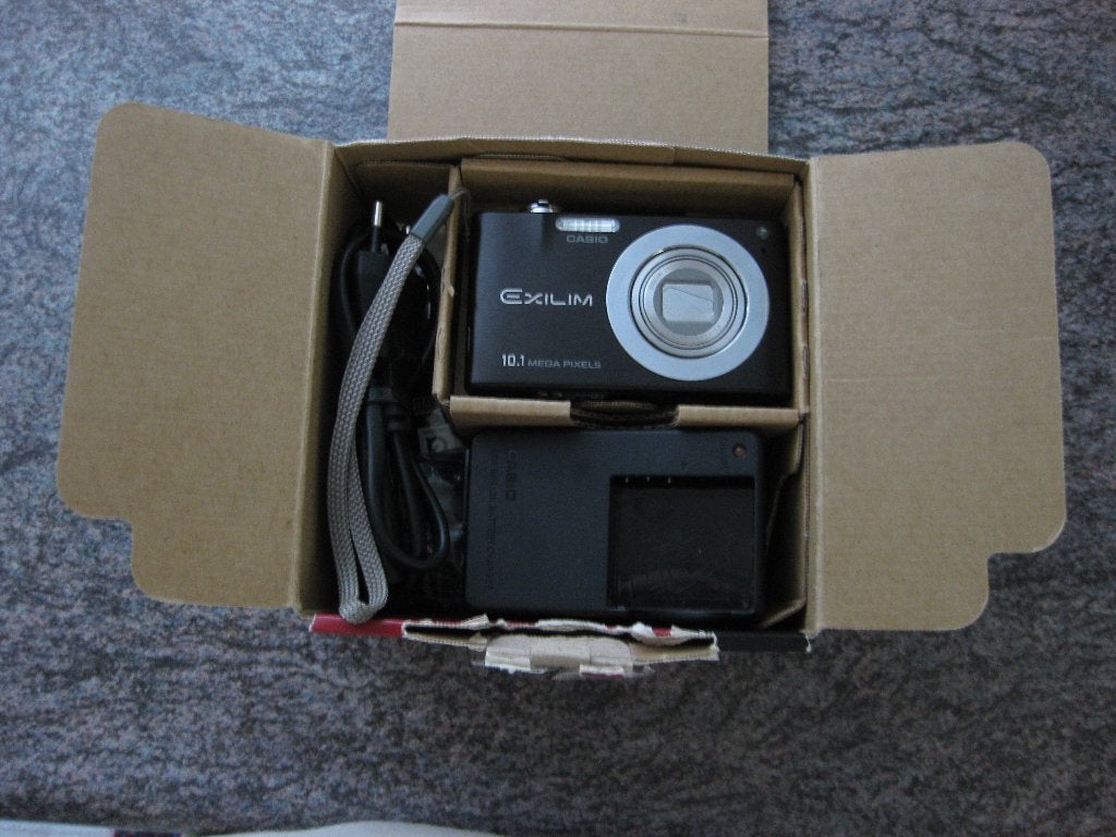 Casio Exilim EX-Z100 Digitale Compact Camera., Gebruikt, Verzenden, 10 megapixels, Compactcamera