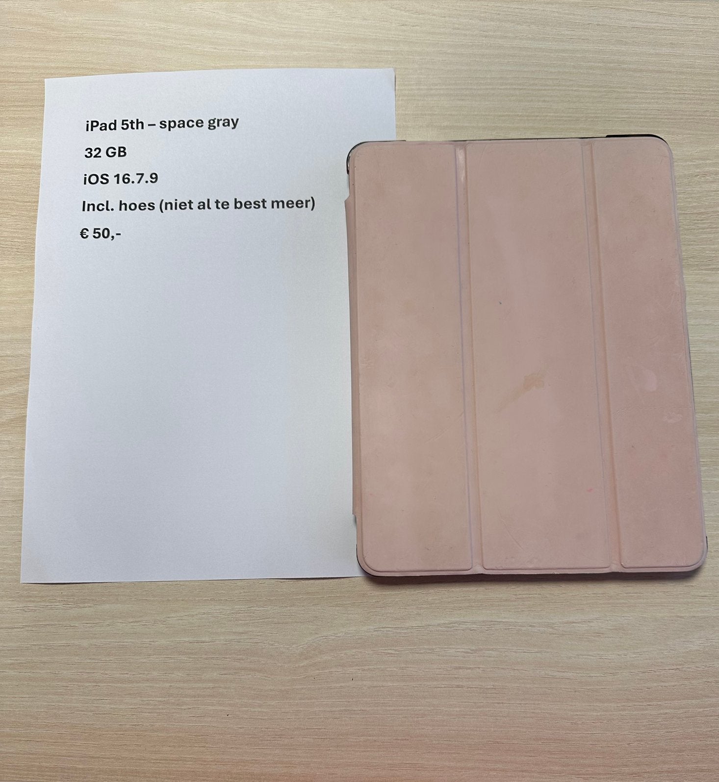 iPad 5, Computers en Software, 10 inch, Gebruikt, 32 GB, Apple iPad