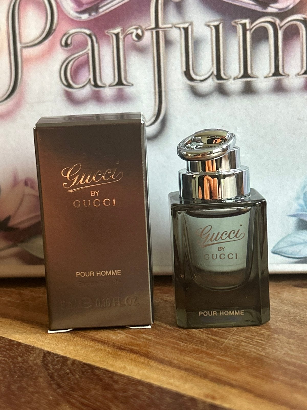 Gucci by Gucci pour homme miniatuur 5ml edt, Ophalen of Verzenden, Nieuw