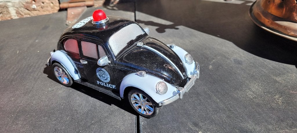 mooie grote oude vw kever plastic (1iv286/1), Antiek en Kunst, Ophalen of Verzenden