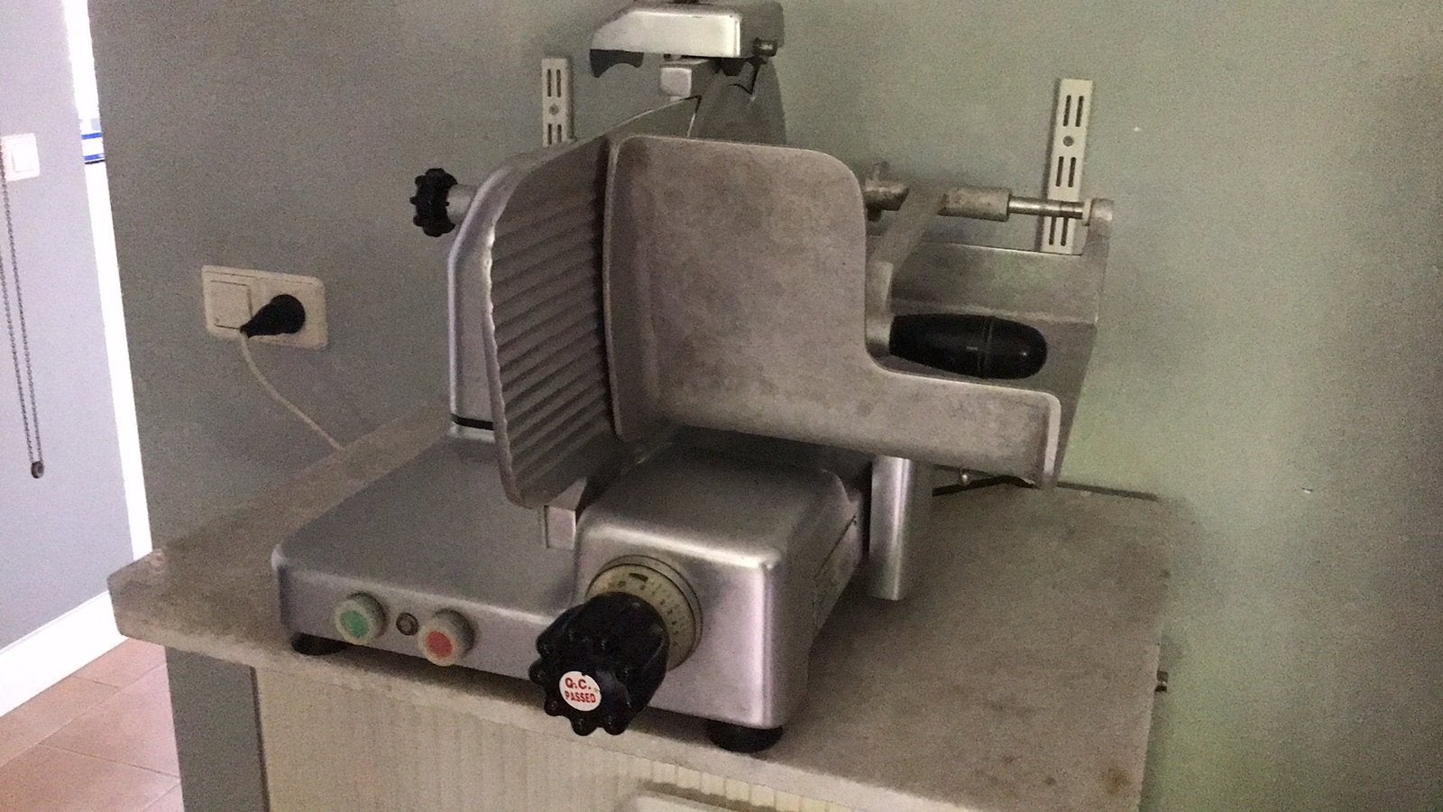 Berkel snijmachine, Snijmachine, Ophalen, Gebruikt
