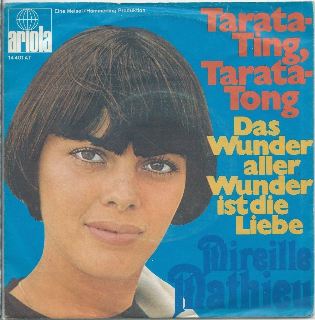 Vinyl Single Mireille Mathieu, Ophalen of Verzenden, Gebruikt, Pop