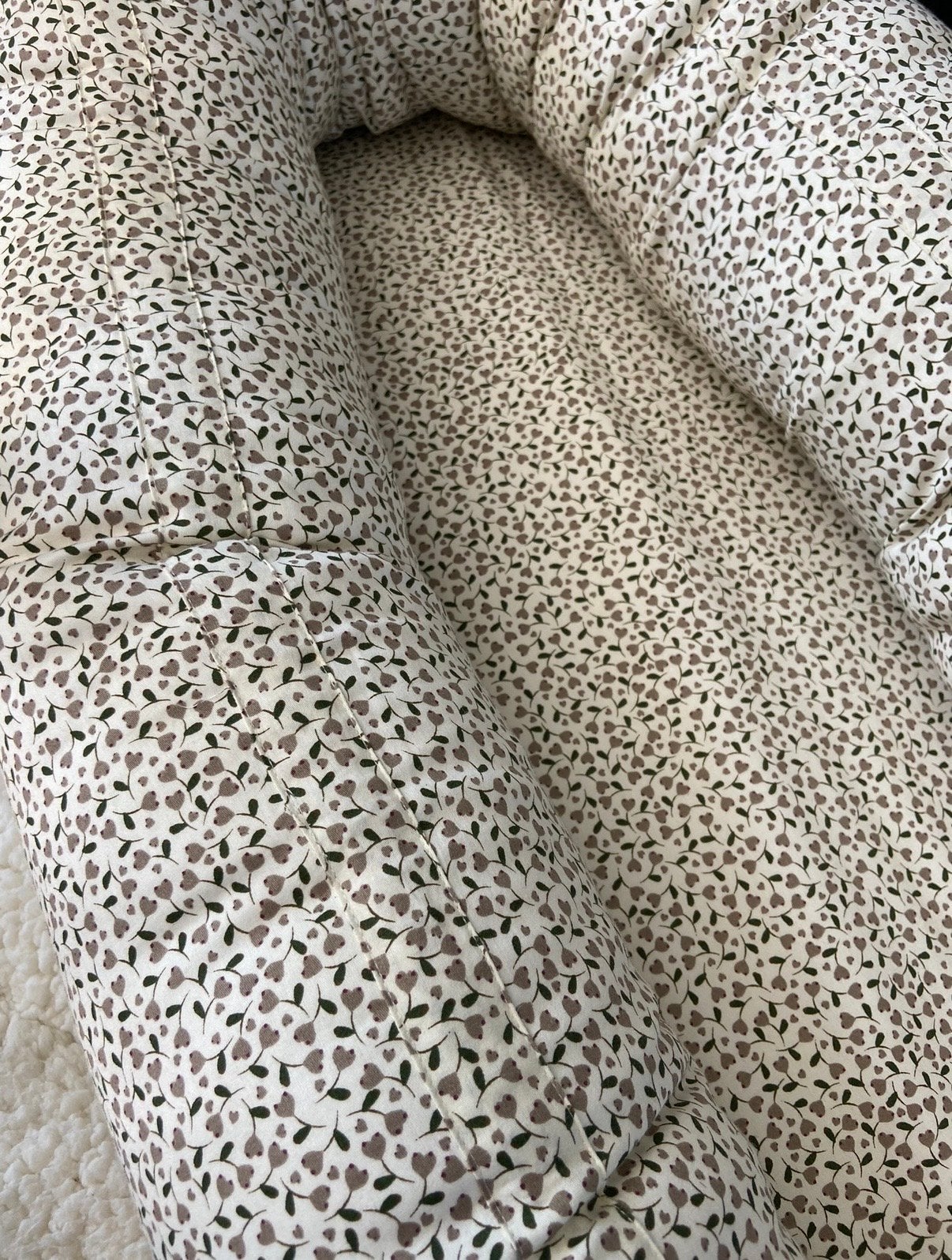 Konges Sløjd babynest - Bloemenprint, Ophalen of Verzenden, Zo goed als nieuw