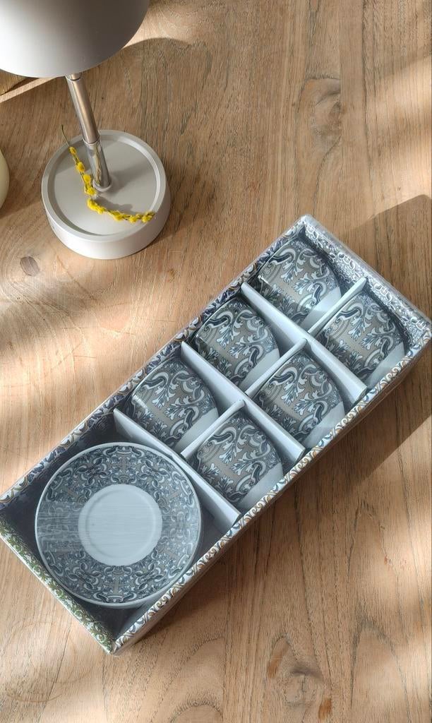 DGBavaria Porseleinen Koffie-/Espressokopjes Set, Huis en Inrichting, Keuken | Servies, Nieuw, Ophalen of Verzenden, Overige stijlen