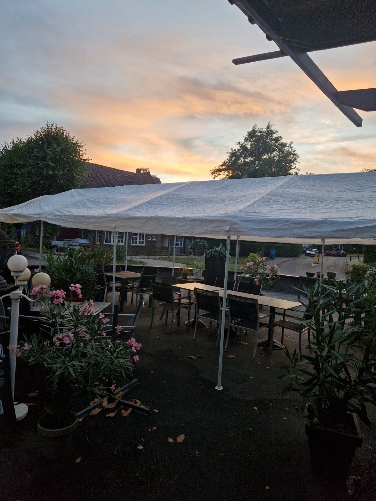 Ruime Partytent/Paviljoen voor Tuin of Evenement, Gebruikt, Opvouwbaar, Partytent, 4 tot 6 meter