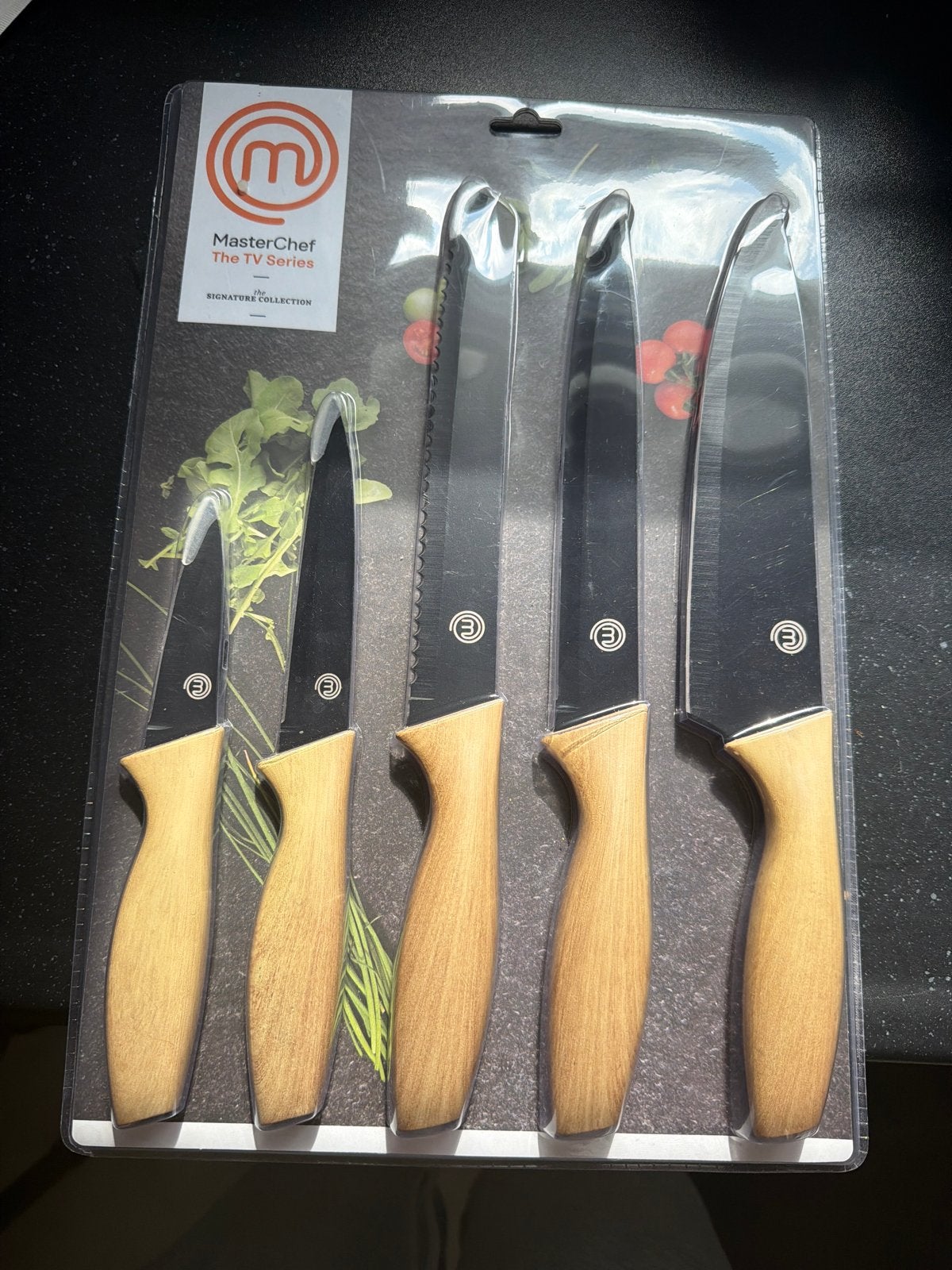MasterChef Messenset - 5-delig - Nieuw in verpakking, Ophalen, Overige typen, Hout, Nieuw
