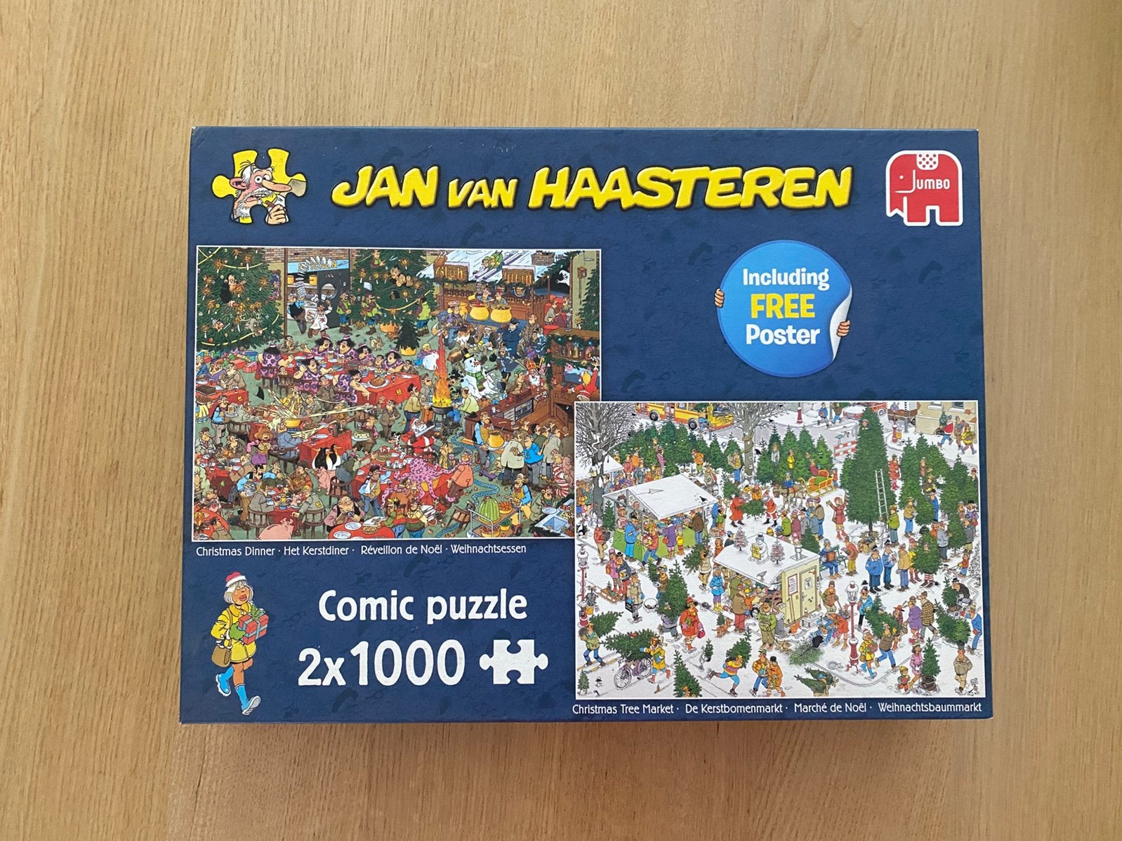 Jan van Haasteren puzzle, Ophalen of Verzenden, 500 t/m 1500 stukjes, Zo goed als nieuw