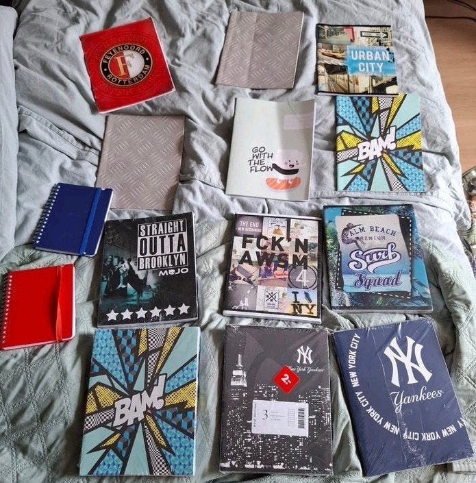 nieuwe schriften ruit en lijntjes, Ophalen of Verzenden, Nieuw