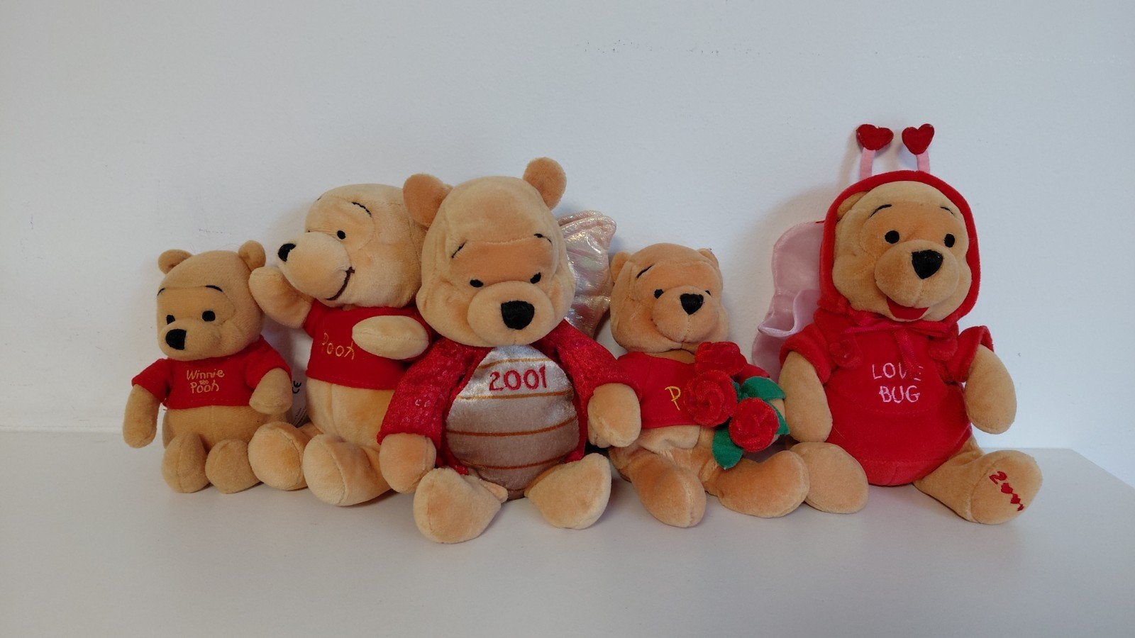 Winnie the pooh Disney knuffels, Verzamelen, Ophalen of Verzenden, Winnie de Poeh of vrienden, Zo goed als nieuw, Beeldje of Figuurtje