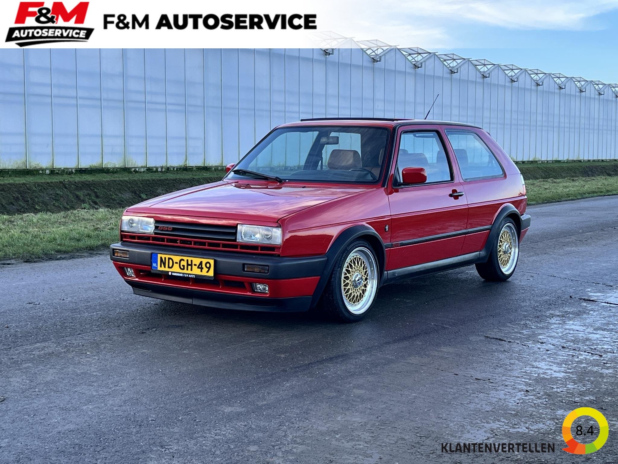 Volkswagen Golf 1.8 GTI G60, Auto's, Voorwielaandrijving, Stof, Gebruikt, 4 cilinders