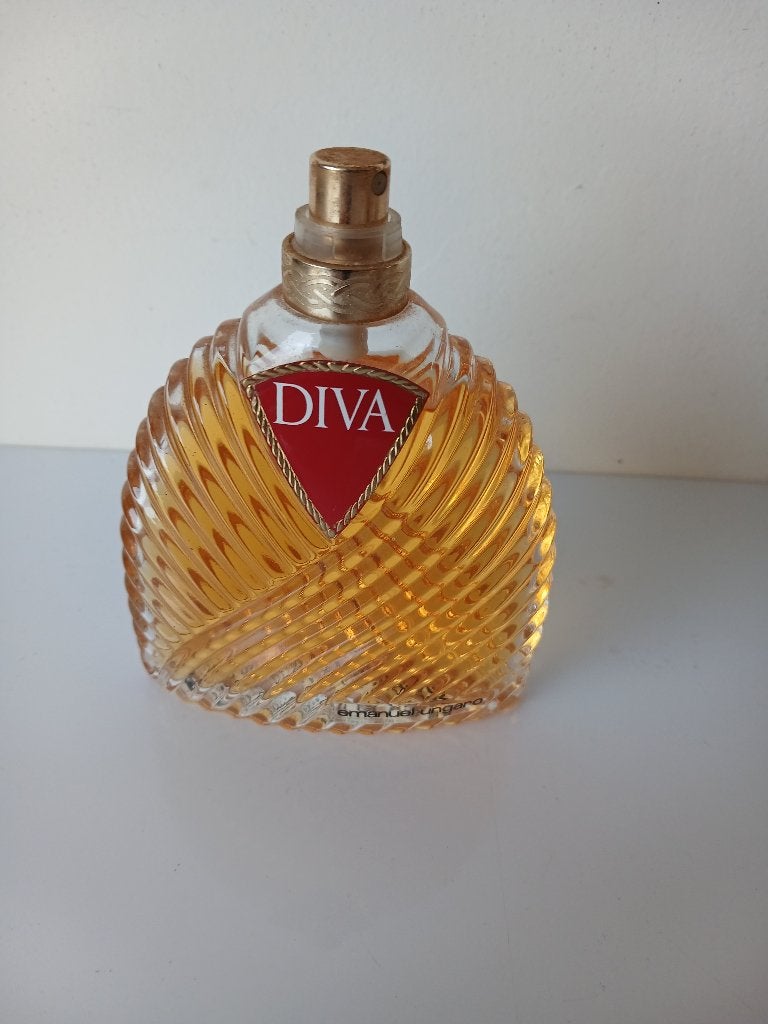 OLD VERSION !!! Ungaro DIVA  eau de parfum  spray 100 ml., Verzenden, Nieuw, Parfumfles, Gevuld