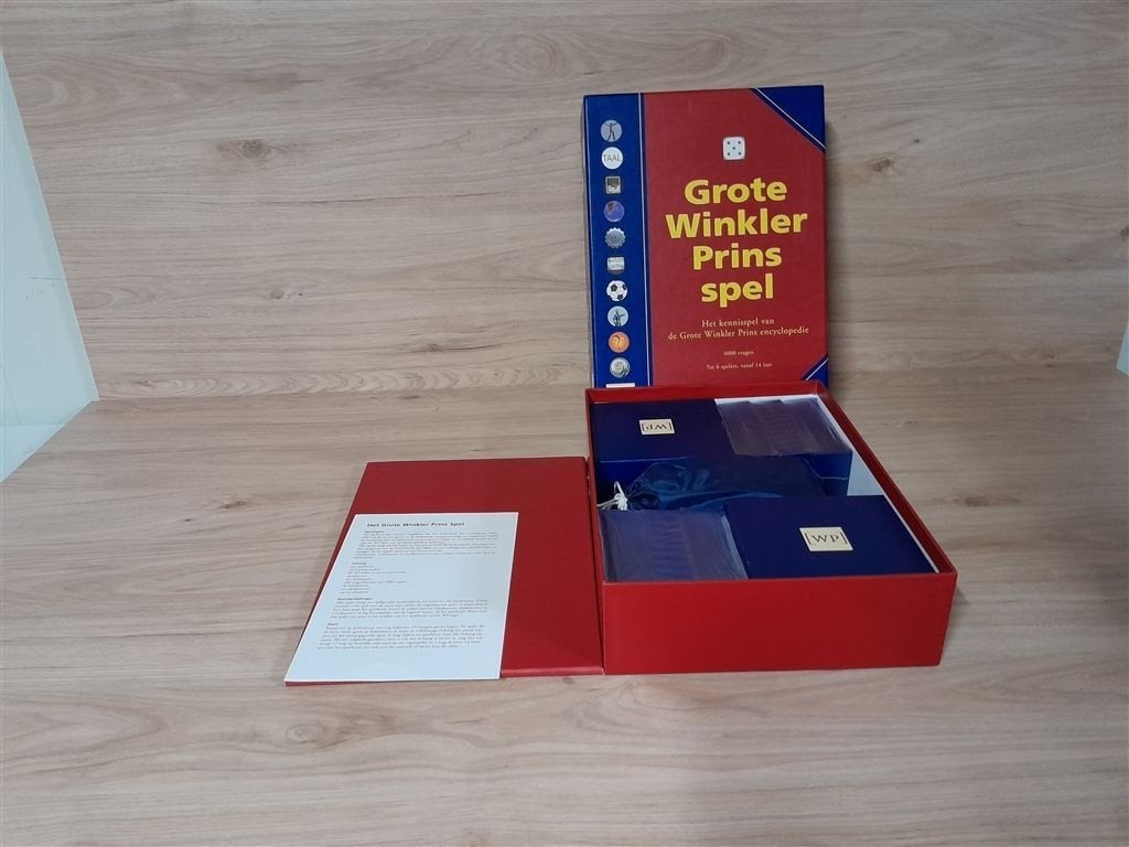 Grote Winkler prins spel - s3184, Hobby en Vrije tijd, Gezelschapsspellen | Bordspellen, Verzenden, Zo goed als nieuw