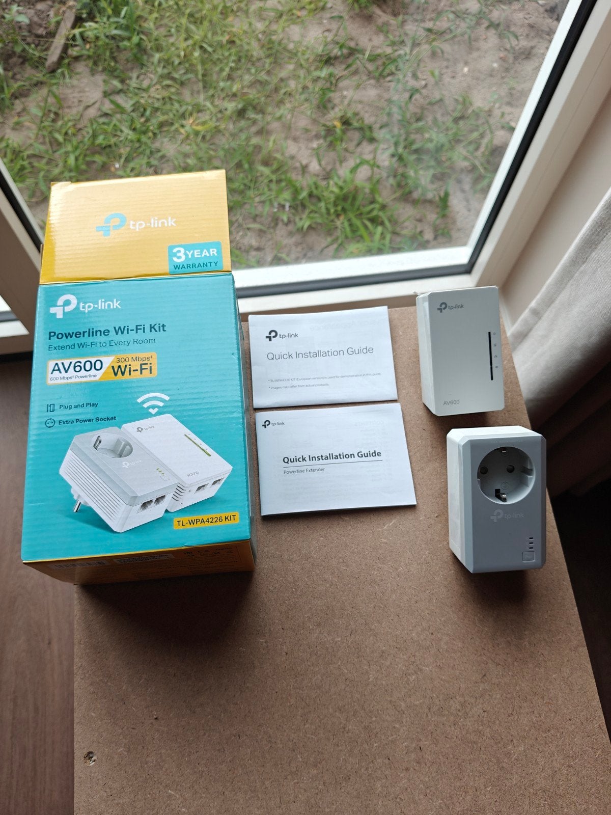 TP-Link TL-WPA4226 KIT AV600 Powerline Wifi Kit, Ophalen of Verzenden, Zo goed als nieuw, Router, TPLink