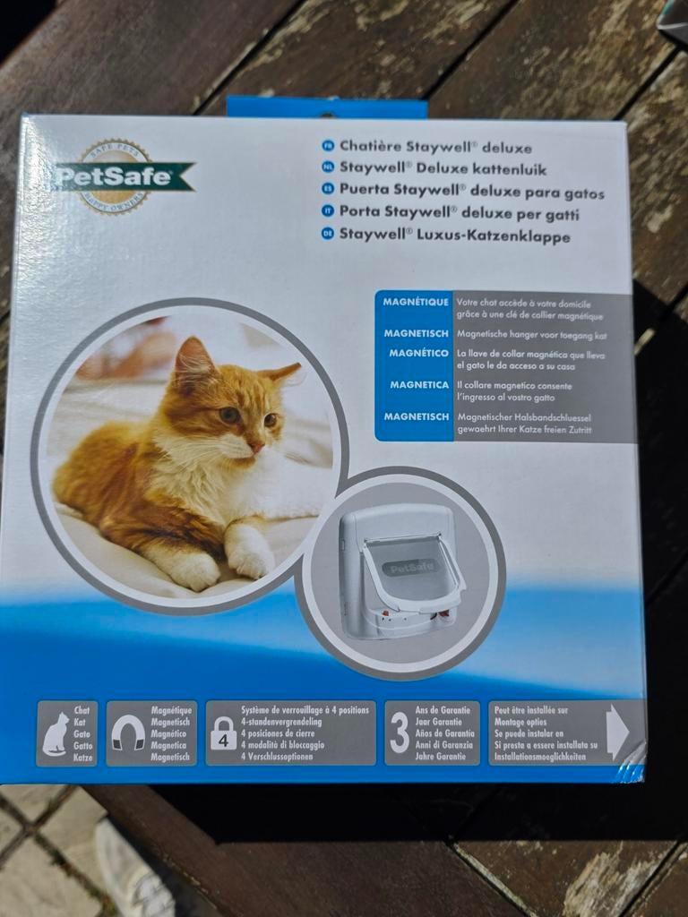 Petsafe kattenluik, Dieren en Toebehoren, Katten-accessoires, Ophalen of Verzenden, Nieuw