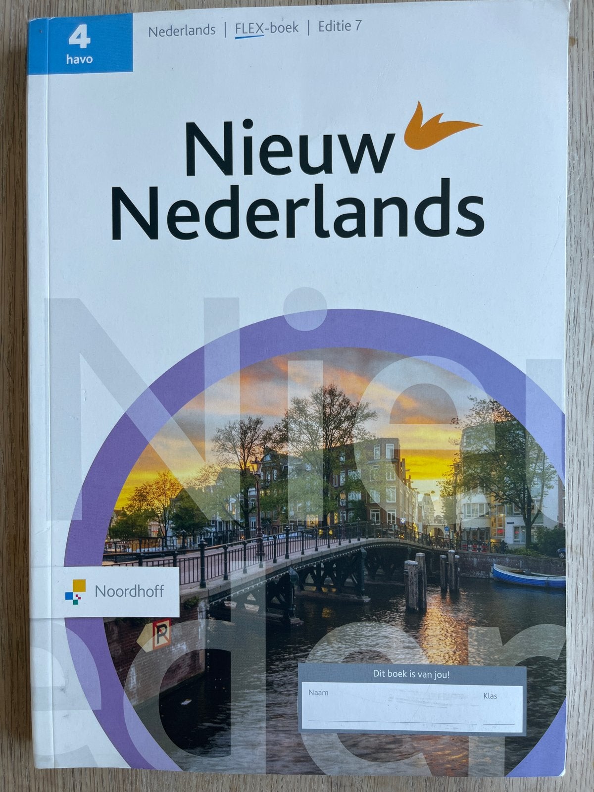 Nieuw Nederlands FLEX-boek 4 havo Editie 7, Boeken, Schoolboeken, Gelezen, Nederlands, HAVO, Ophalen of Verzenden