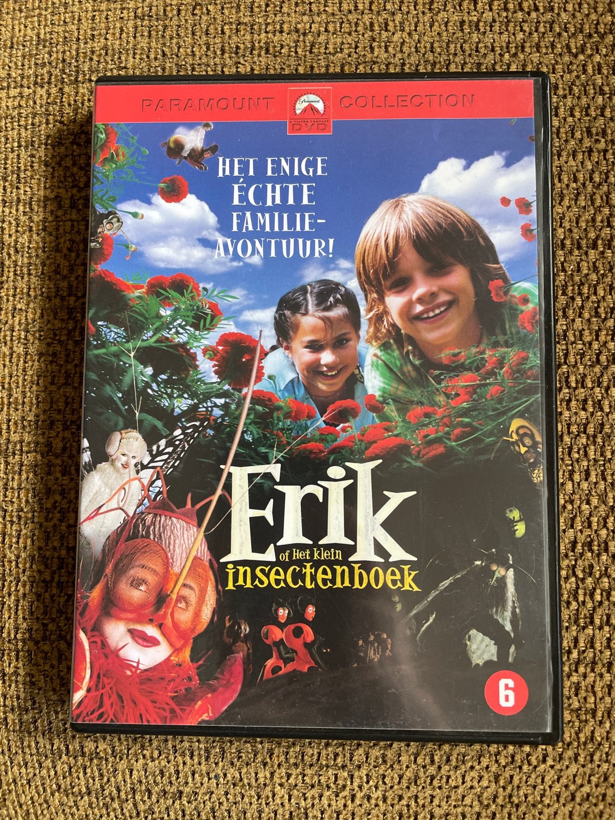 Erik of Het Klein Insectenboek - dvd, Alle leeftijden, Nederlands, Familie, Film