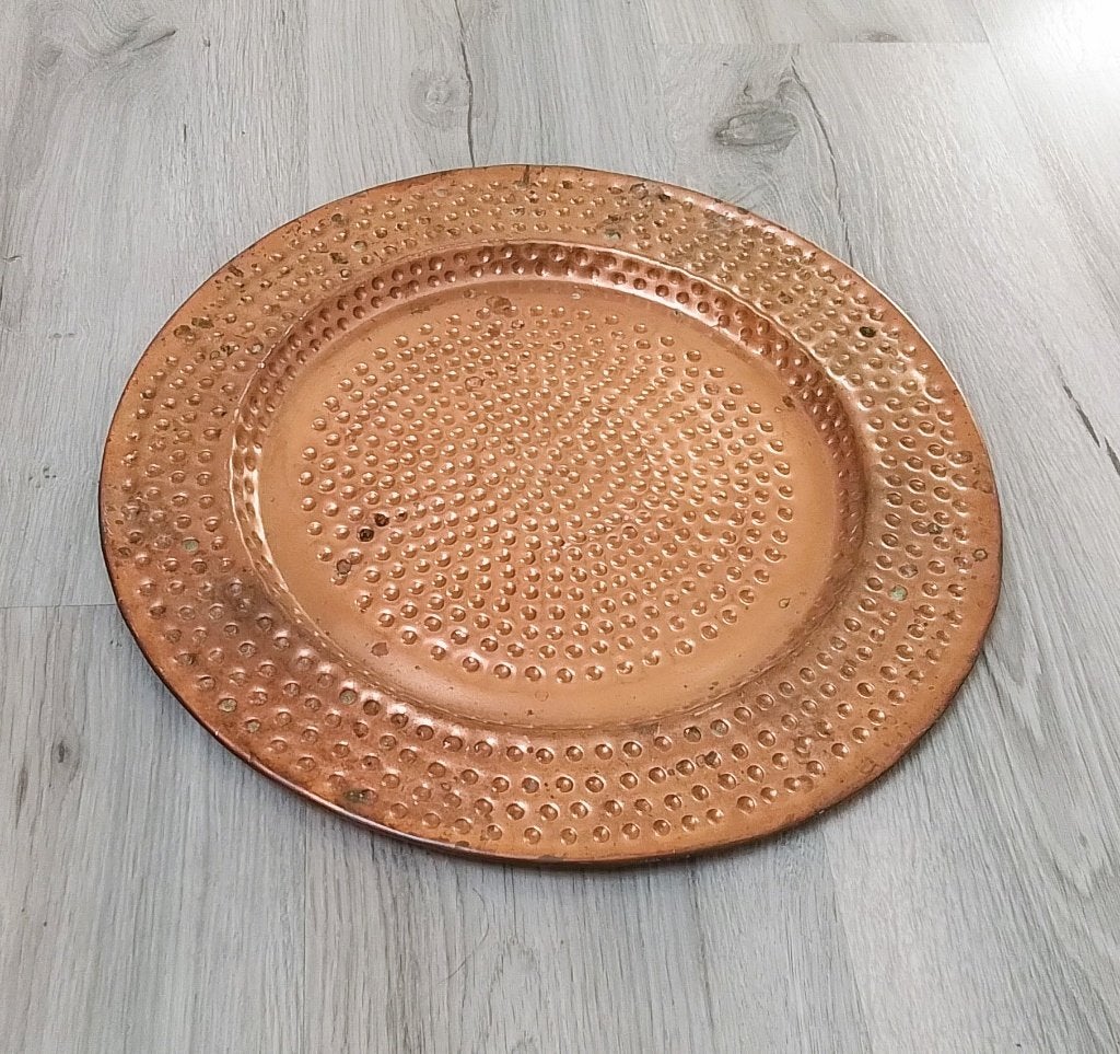 vintage koperen schaal, Antiek en Kunst, Antiek | Schalen, Verzenden