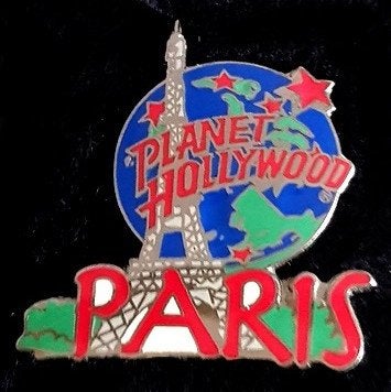Paris Planet Hollywood pin, Verzenden, Nieuw, Stad of Land, Speldje of Pin